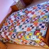 King & Queen Size patchwork quilts