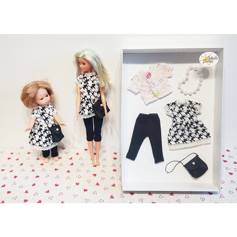 Dolls outfit for Paola Reina mini (21cm/8")