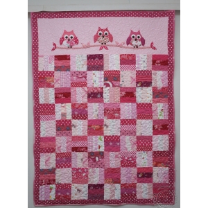 2302 Kids quilt 2 Owls pink.jpg