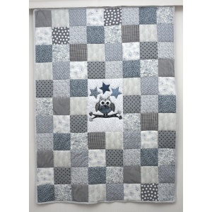 2511 Kids Quilt 01 Owl gray.jpg