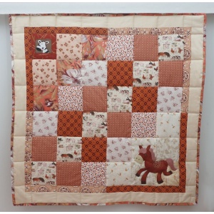 2512 Baby Quilt 01 Horse brown.jpg