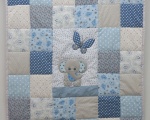 Beebitekk Elevant Erni (95 x 80 cm), sinine