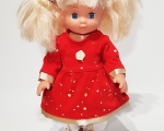 Rescued doll with new outfit, doll 27cm/10,5"