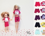 Dolls Shirt & Pants. Barbie, Paola Reina mini amigas.