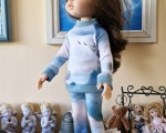 Nuku dressid, taevasinised, Paola Reina 32 cm
