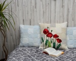 Decorative pillow Poppies
