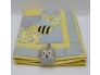 2209 Baby quilt 03a Bee yellow gray.jpg