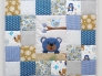 2305 Baby quilt 3 Blue Teddy Bear.jpg